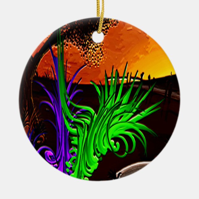 Memories_ Ceramic Ornament (Front)