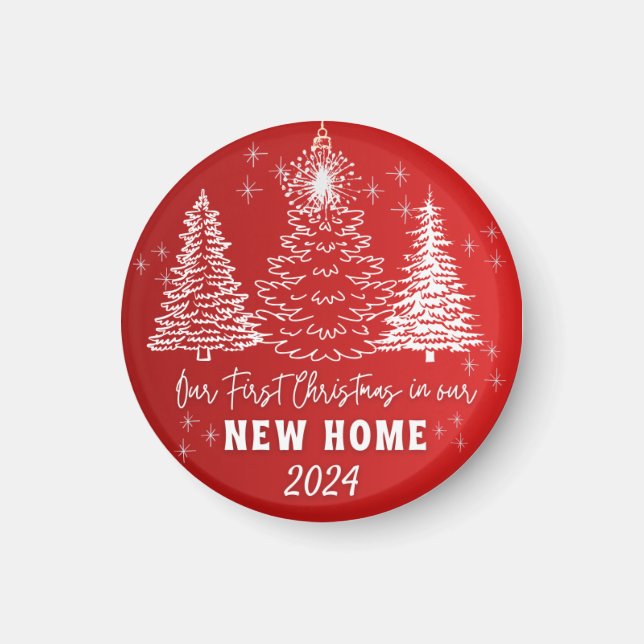 Memories Christmas Magnet (Front)