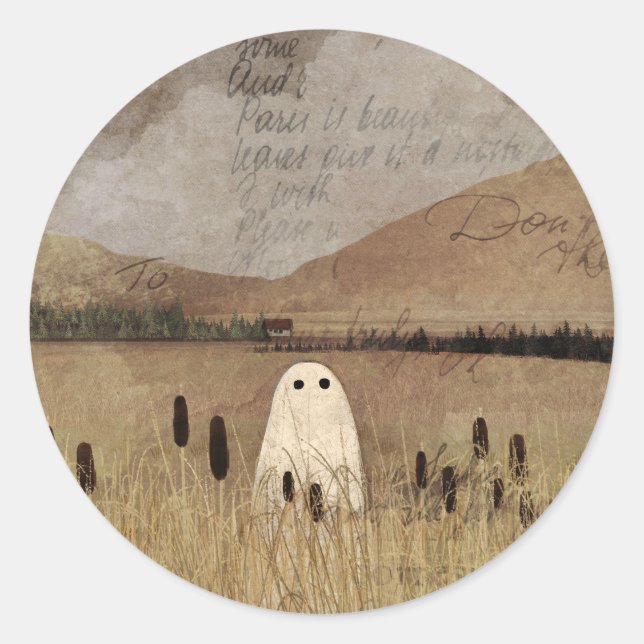 Memories Classic Round Sticker (Front)