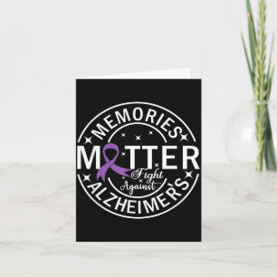Memories Fight Against Alzheimers Card