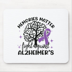 Memories Fight Against Heimers Awareness Dementia Mouse Pad