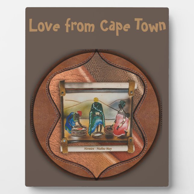 Memories from Cape Town Plaque (Front)
