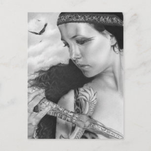 Memories Goddess Beauty Postcard