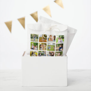 Memories in Motion: Customisable 16 Photo Collage Favour Bag