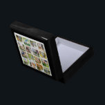 Memories in Motion: Customisable 16 Photo Collage Gift Box<br><div class="desc">Celebrate life's special moments with our "Editable 16 Photo Collage" Wall Art. Perfect for commemorating cherished memories from Christmas, birthdays, weddings, anniversaries, graduations, Father's Day, Mother's Day, or any other special occasion, this customisable piece allows you to create a personalised and visually stunning display. Arrange and edit your photos to...</div>