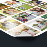 Memories in Motion: Customisable 16 Photo Collage Print<br><div class="desc">Celebrate life's special moments with our "Editable 16 Photo Collage" Wall Art. Perfect for commemorating cherished memories from Christmas, birthdays, weddings, anniversaries, graduations, Father's Day, Mother's Day, or any other special occasion, this customisable piece allows you to create a personalised and visually stunning display. Arrange and edit your photos to...</div>