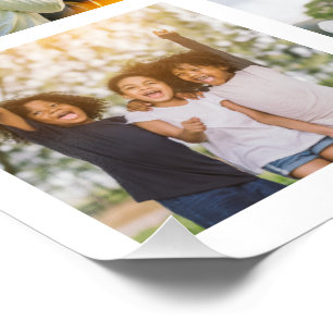 Memories in Motion: Customizable 16 Photo Collage Poster