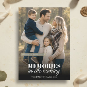 Memories in the Making Seasonal Photo Holiday Card