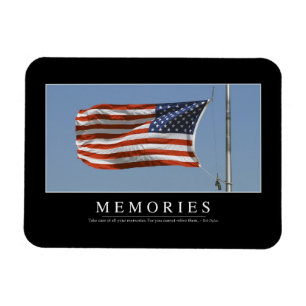 Memories: Inspirational Quote 2 Magnet