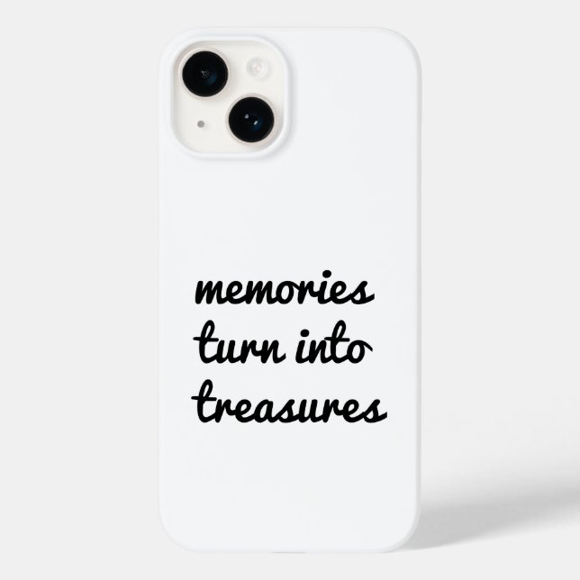 Memories iPhone Case (Back)