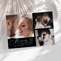Memories Made With Love Wedding Black Multi Photo