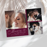 Memories Made With Love Wedding Cranberry Photo