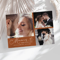 Memories Made With Love Wedding Terracotta Photo