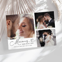Memories Made With Love Wedding White Multi Photo