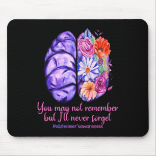 Memories Matter Alzheimer Purple Alzheimer's Awar Mouse Pad