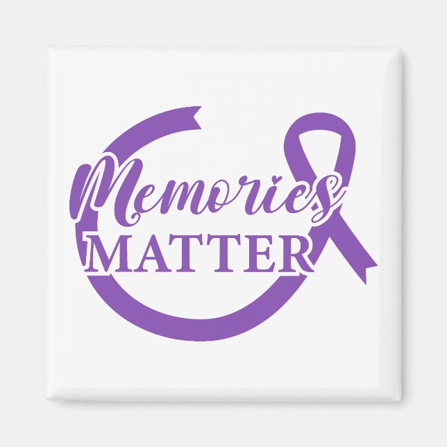 Memories Matter, End Alz Magnet (Front)