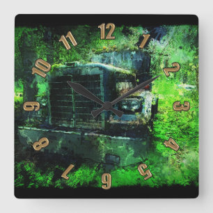 Memories of a Freight Truck Wall Clock
