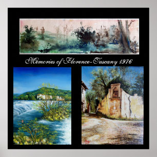 Memories of Florence-Tuscany 1976 Poster