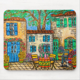 Memories of Provence Mouse Pad by Lisa Lorenz