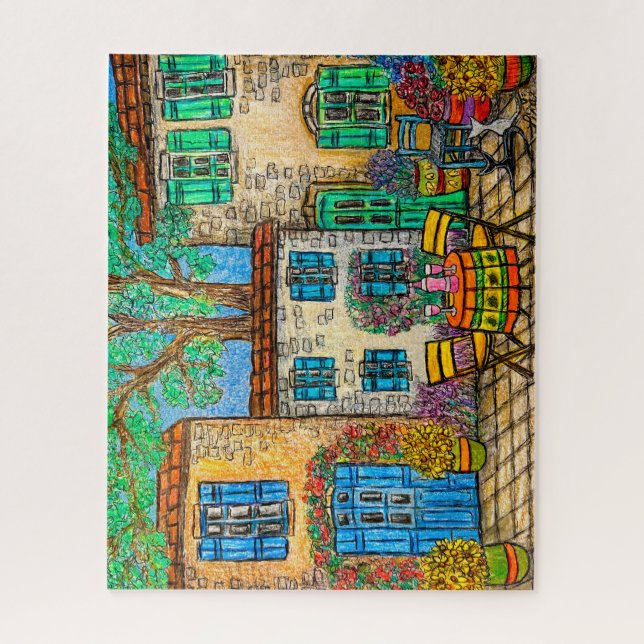 Memories of Provence Puzzle by Lisa Lorenz (Vertical)