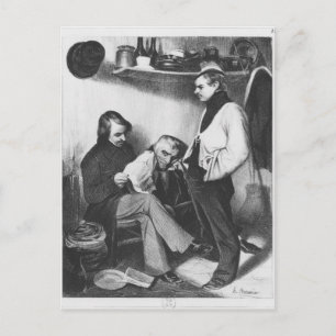 Memories of Sainte-Pelagieillustration Postcard