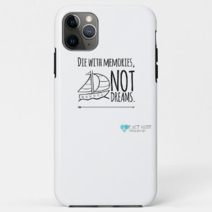 Memories over dreams (pop socket space) iPhone 11 pro max case