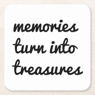 Memories Paper Coaster
