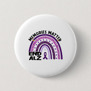 Memories Problem End Heimerheimer Heimer Awareness 6 Cm Round Badge