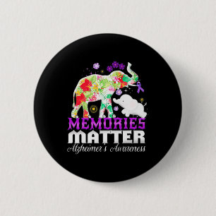 Memories Problem Heimer Heimer's Awareness 1  6 Cm Round Badge