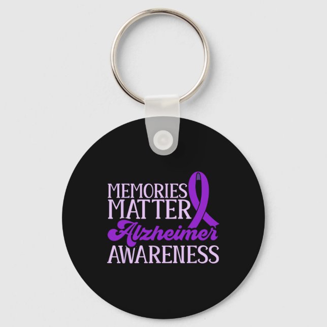 Memories Problem Heimerheimer Awareness End Heimer Key Ring (Front)