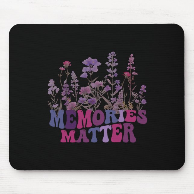 Memories Problem Heimerheimer Purple Heimerheimer' Mouse Pad (Front)