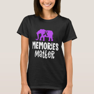 Memories Problem Heimerheimer Shirt Purple Ribbon