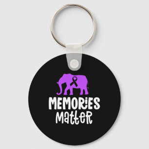 Memories Problem Heimerheimer Shirt Purple Ribbon Key Ring
