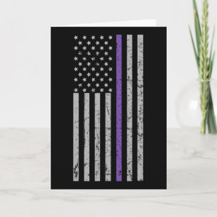 Memories Problem Heimerheimer Usa Flag Purple Stri Card