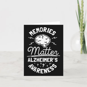 Memories Problem Heimerheimer's Awareness End Heim Card