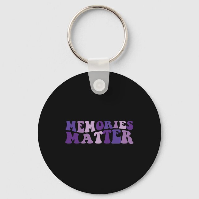 Memories Problem Support Heimerheimer's Heimerheim Key Ring (Front)