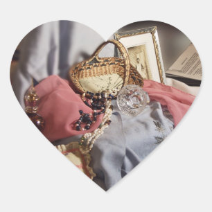 Memories - Special Old Things Heart Sticker