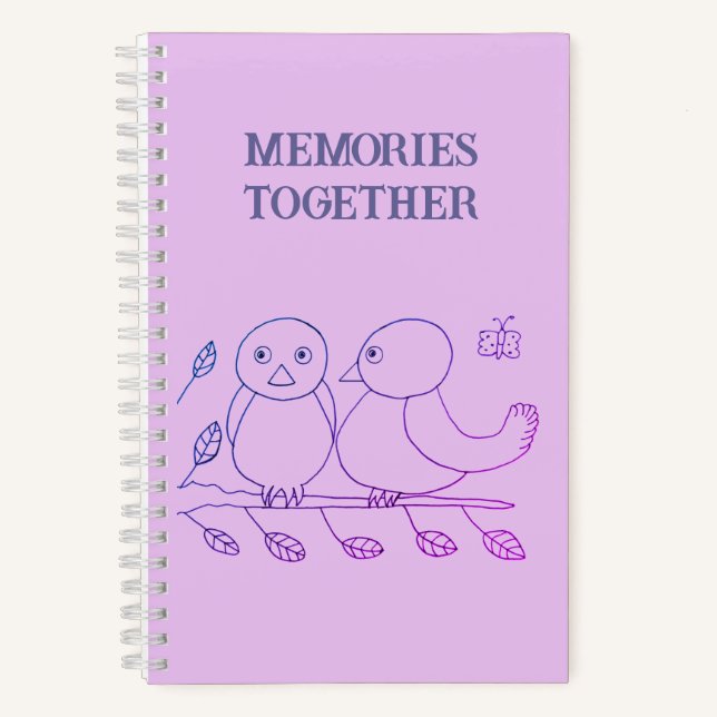 Memories Together Journal Notebook (Front)