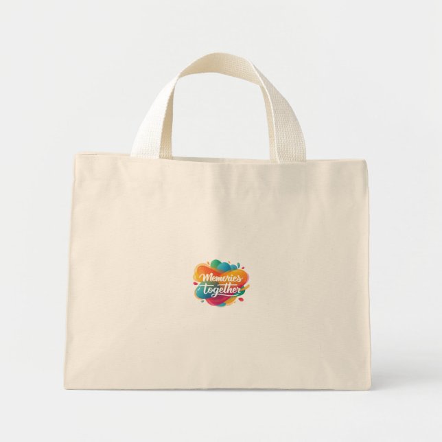 Memories Together - Tiny Tote Bag (Front)