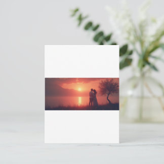 Memories with loved ones postcard