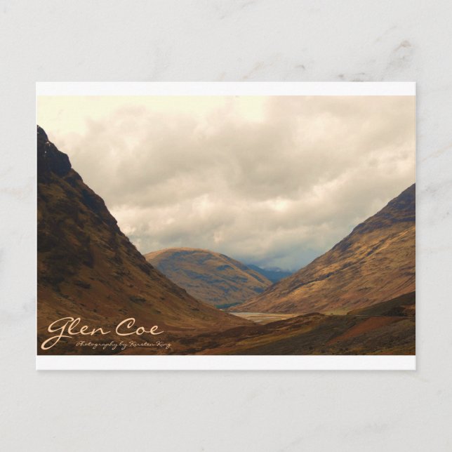 memory 2 200, Glen Coe, Photography by Kirsten ... Postcard (Front)