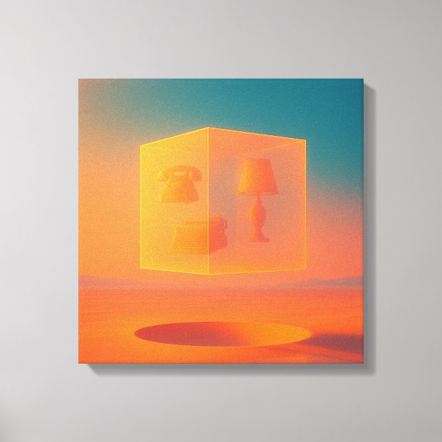 Memory Construct Canvas Print (Front)
