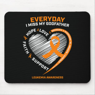 Memory In Remembrance Of Godfather Leukaemia Aware Mouse Pad