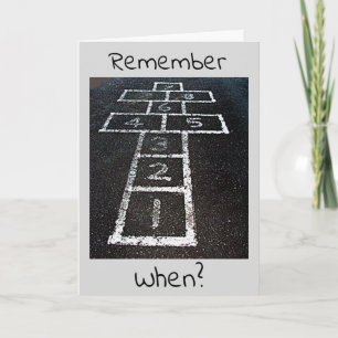 MEMORY IS FIRST TO GO WHEN YOU TURN 50! CARD