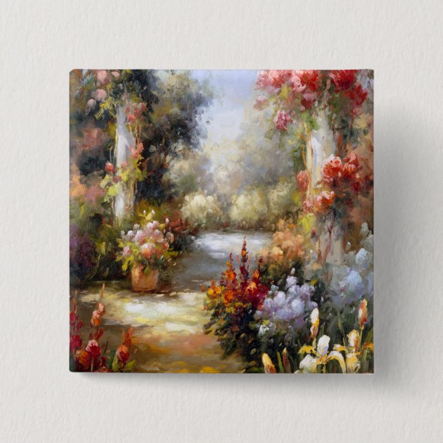 Memory Lane I 15 Cm Square Badge (Front)