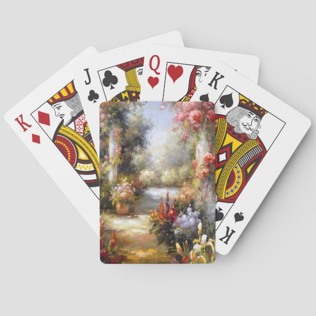 Memory Lane I Playing Cards (Back)