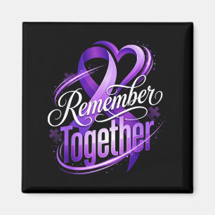 Memory loss alzheimer awareness month remember magnet