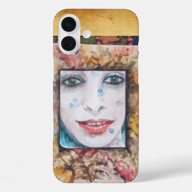 MEMORY OF AUTUMN WITH LEAVES AND DROPS OF WATER Case-Mate iPhone CASE (Back)