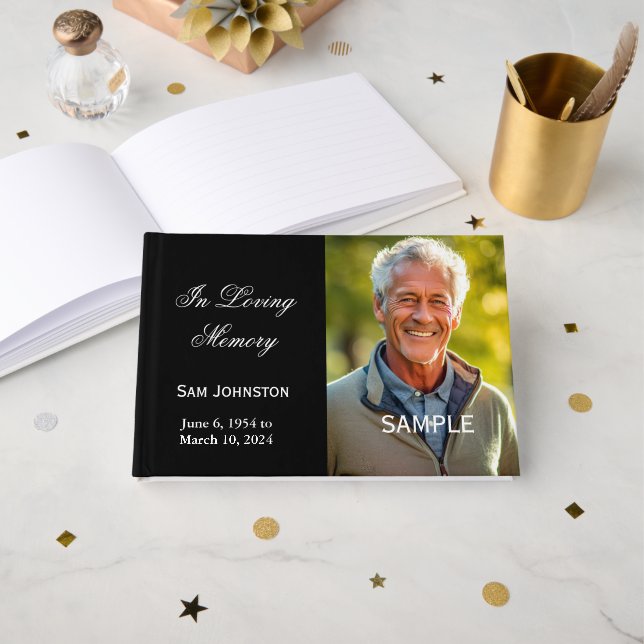 Memory Of     Guest Book (Front Open)