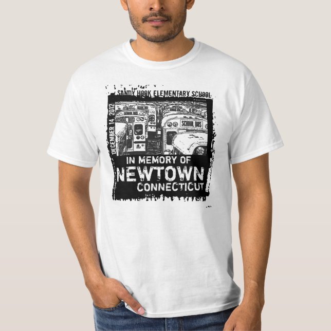 Memory Of Newtown Tragedy Tshirt 4 (Front)